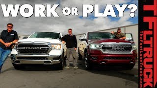 2019 Ram Tradesman vs Limited Heres What 22K Gets You [upl. by Pinchas556]