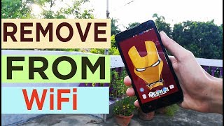 How To REMOVE ANYONE From Your WiFi Network  Android  HINDI [upl. by Dibri]