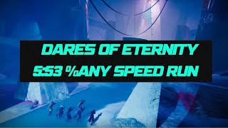 Dares Of Eternity Speedrun any in 553 [upl. by Aryamoy]