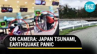 Tsunami Waves Hit Japan After Massive Earthquake Nuclear Power Plants On Alert Evacuations Ordered [upl. by Rramo]