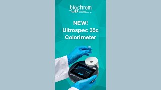 COMPACT amp PORTABLE  Ultrospec 35c Colorimeter  Biochrom [upl. by Nitniuq]