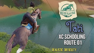 Tales of Rein Ravine Early Access  XC Schooling with Tati  Route 01  Realistic Difficulty [upl. by Dasie839]