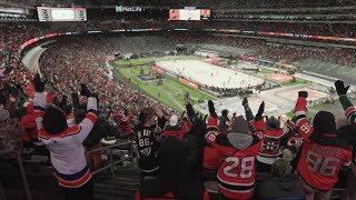 Sights and Sounds of the 2024 NHL Stadium Series [upl. by Aiza670]