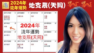 2024 流年運勢  2024甲辰年 流年運勢  地支辰  天同 [upl. by Whitman635]