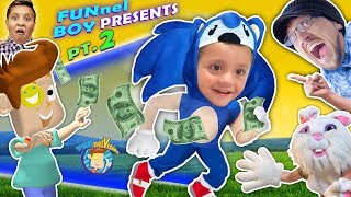 SHAWNIC the HEDGEHOG FUNnel Boy Presents more FUNnel Fam Vlogs Random Vision [upl. by Agni]