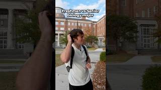 Freshman vs Senior Biology Majors [upl. by Manchester288]