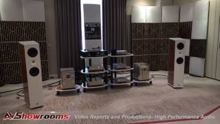 Kroma Audio Vibex Design Zanden Design Dohmann Helix TT HiFi Deluxe Munich 2017 [upl. by Odnumyer842]