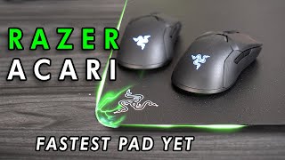 NEW Razer Acari Mouse Mat  The FASTEST Hard Gaming Mouse Mat [upl. by Legin]