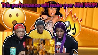 Megan Thee Stallion  Body  Savage Remix Live from the 63rd GRAMMYs 2021 REACTION [upl. by Daphene]