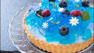 紫陽花ゼリータルトの作り方 Hydrangea jelly tart｜HidaMari Cooking [upl. by Lemmie]