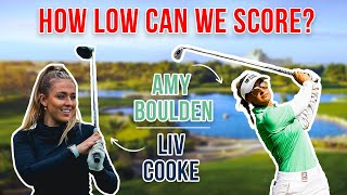 Amy Boulden and I go low at JA⛳️🔥 [upl. by Hoeve]