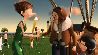 Lloyds TSB cinema ad  The Journey to London 2012 [upl. by Oned]