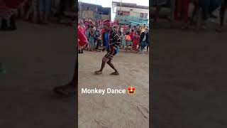 MONKEY DANCE MANOBO FESTIVAL fiesta asmr satisfying video street viral shorts short [upl. by Sherar]