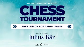 The Queens Gambit Accepted  Ellen Nilssen  World Online Schools  Cochesscom [upl. by Nynnahs767]