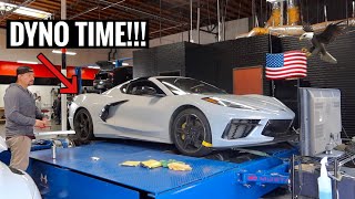 GETTING THE C8 CORVETTE READY FOR TWIN TURBOS [upl. by Lancey]