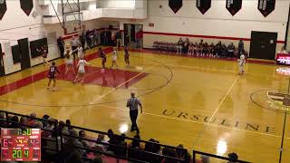 Ursuline Academy vs St ElizaUrsuline Academy vs St Elizabeth High School Girls Varsity Basketball [upl. by Venezia]