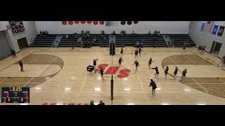 WaubaySummit High vs Milbank HigWaubaySummit High vs Milbank High School Girls Varsity Volleyball [upl. by Htebasyle]