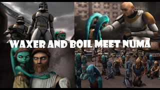 WAXER AND BOIL MEET NUMA  Star Wars The Clone Wars Season 1 Episode 20 Discussion [upl. by Noemys199]