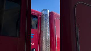 My Exhaust Fell Off From The Peterbilt trucking [upl. by Skoorb]