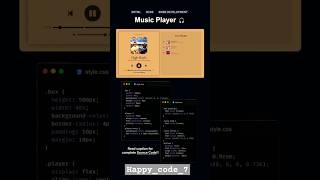 🎵🎶How to make music player creating javascript [upl. by Aral]