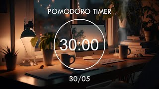 STUDY WITH ME  Pomodoro Timer 305 ★︎ Lofi Mix • Effectively Study Morning • Focus Station [upl. by Einnad33]