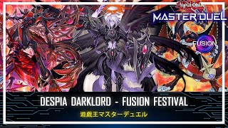 Despia Darklord  Fusion Festival  Destroy All Cards on the Field YuGiOh Master Duel [upl. by Nreval876]