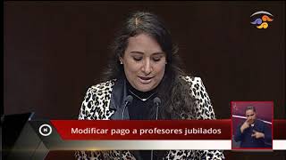 Modificar pago a profesores jubilados [upl. by Enaamuj264]