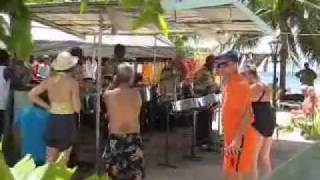 Steel pan music at the Holetown Festival in Barbados [upl. by Haimaj]