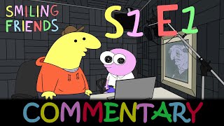 Smiling Friends Commentary S1E1 Desmonds Big Day Out [upl. by Rock]