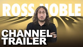 Official Ross Noble YouTube Channel  Trailer [upl. by Maxma]