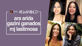 LivewithG3 Ara Arida Gazini Ganados and MJ Lastimosa  April 26 2021 [upl. by Lesser]