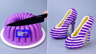 Satisfying DAIRY MILK Cake Decorating Recipes  So Tasty Cake  Homemade Cake Tutorials [upl. by Howund252]