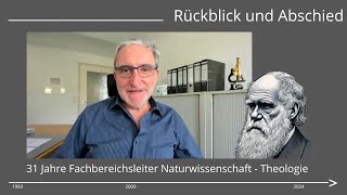 Rückblick und Abschied von HeinzHermann Peitz  31 Jahre Fachbereich Naturwissenschaft  Theologie [upl. by Addi]