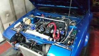 Ae86 dyno 4agte 300whp 4age turbo [upl. by Eedahs]