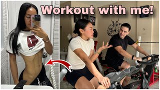 Part 2 WORKOUT WITH MAKEUP FTELLANA MINERAL COSMETICS [upl. by Derk765]