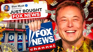 Breaking Elon Musk Stuns World with Fox News Buyout [upl. by Aivil638]