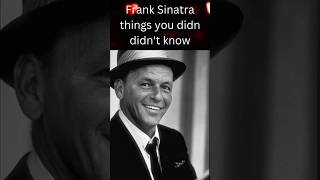 Frank Sinatra 7 surprising facts shorts [upl. by Atnima]