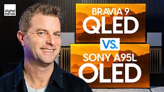 QLED vs OLED  Why OLED Always Wins Bravia 9 vs A95L [upl. by Meehar]