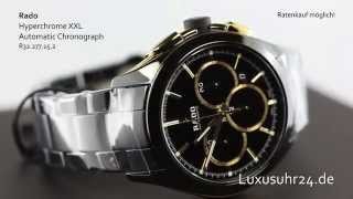 Rado Hyperchrome XXL Automatic Chronograph R32277152 Luxusuhr24 Ratenkauf ab 20 EuroMonat [upl. by Silas666]