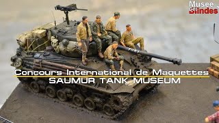 Concours International de Maquettes  Scale Model Meeting 2016 Part 2 Musée des blindés [upl. by Nilok]