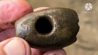 I found a Stone Pipearrowheadhunting artifacts nativeamerican stone [upl. by Fairbanks]