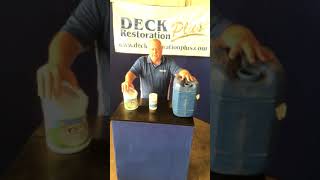 Chlorine Bleach Use In Wood Restoration [upl. by Lowell]