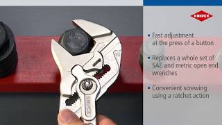 KNIPEX Pliers Wrench Range [upl. by Nodnerb164]