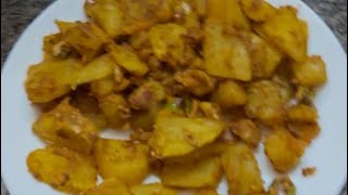 Air fryer recipepotato with Amla fry very tasty and yummy Try this recipe follow my channel😋😋😋 [upl. by Barbra109]