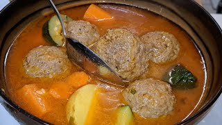 LAS MEJORES  ALBONDIGAS RELLENAS  GRANDOTAS  SUAVECITAS  ESTILO MICHOACAN  RECETA 100 REAL [upl. by Inan]