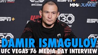 Damir Ismagulov Wants Easy Justin Gaethje Fight Ill Play With Him Like Kitten  UFC on ESPN 47 [upl. by Poppy862]