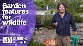 Tips for creating wildlife habitats in your garden  Australian native plants  Gardening Australia [upl. by Bashemath]