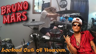 BRUNO MARS  LOCKED OUT OF HEAVEN  Drum Cover  2BoxYamaha  ML DRUMS [upl. by Brownley38]