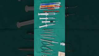 Small Incision cataract surgery Instrument trolley  Like Share Subscribe amp Follow 👍 [upl. by Normi]