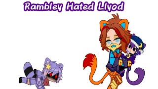 Rambley hated Lloyd PlushIndigo Park Gacha Club Animation Made by TheWitchartist2 [upl. by Akihsay998]